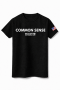 Common Sense T Shirt (Black)